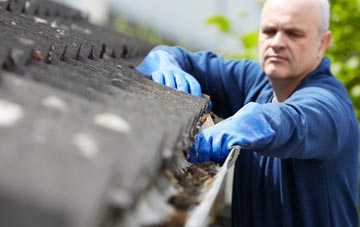cleaning and inspecting Hazel Stub roofs